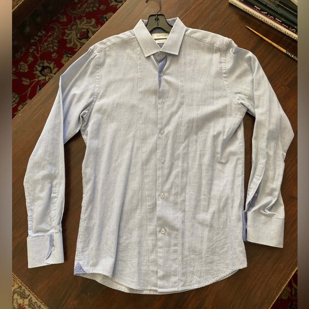 Gianni Ferad Light Blue Dress Shirt